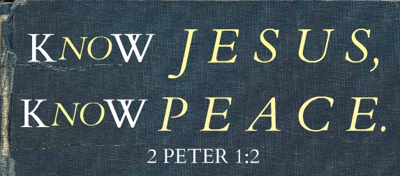 No Jesus, No Peace | Know Jesus, Know Peace